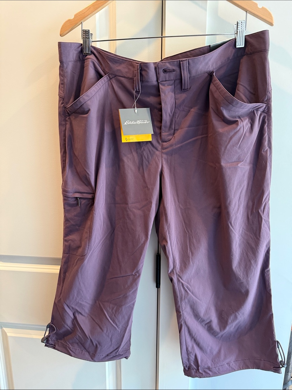Eddie Bauer Women’s Plum Cargo Capris